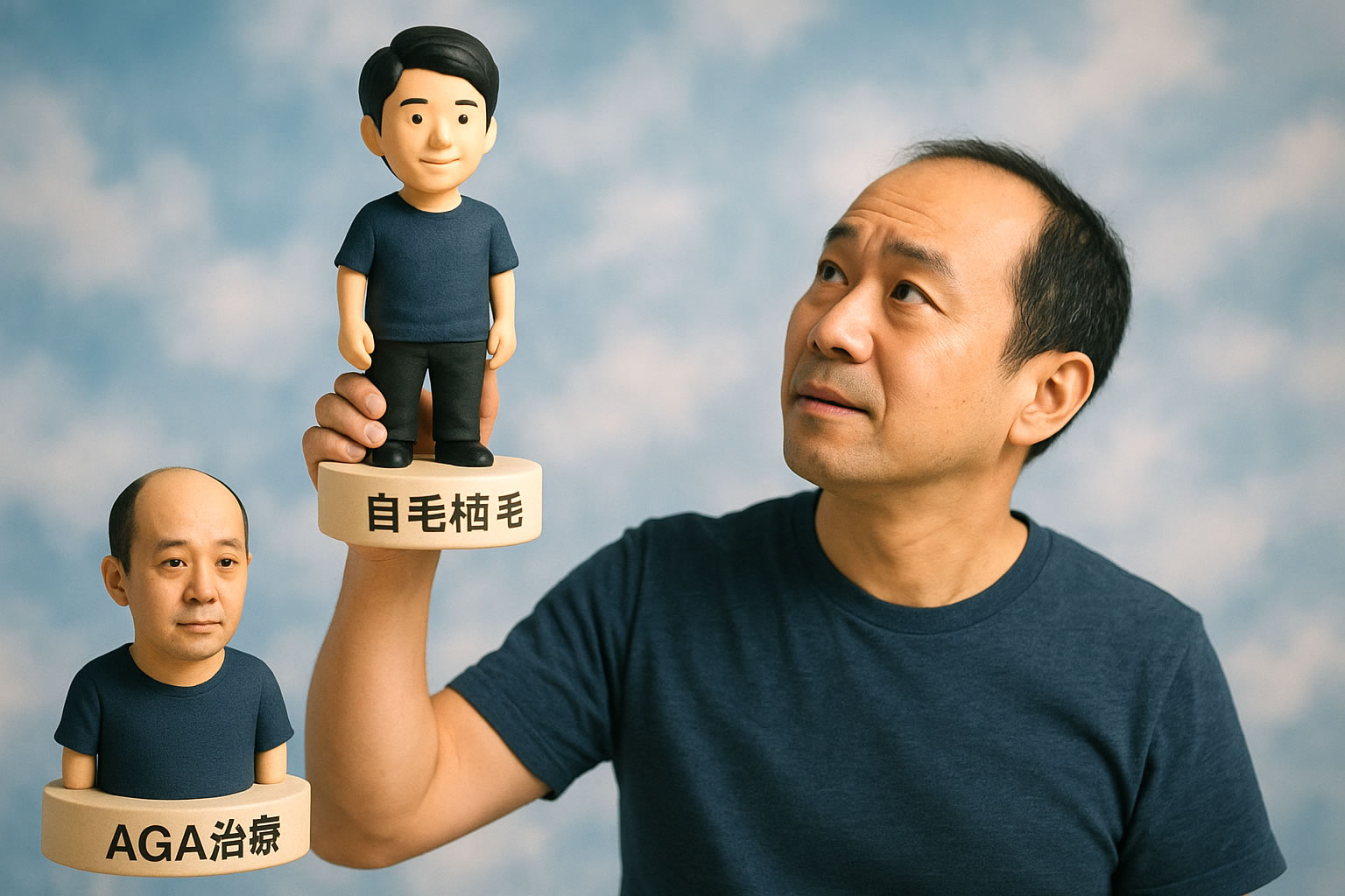 AGA治療薬で満足できないあなたへ｜植毛が「見た目」と毛量を取り戻す唯一の選択肢