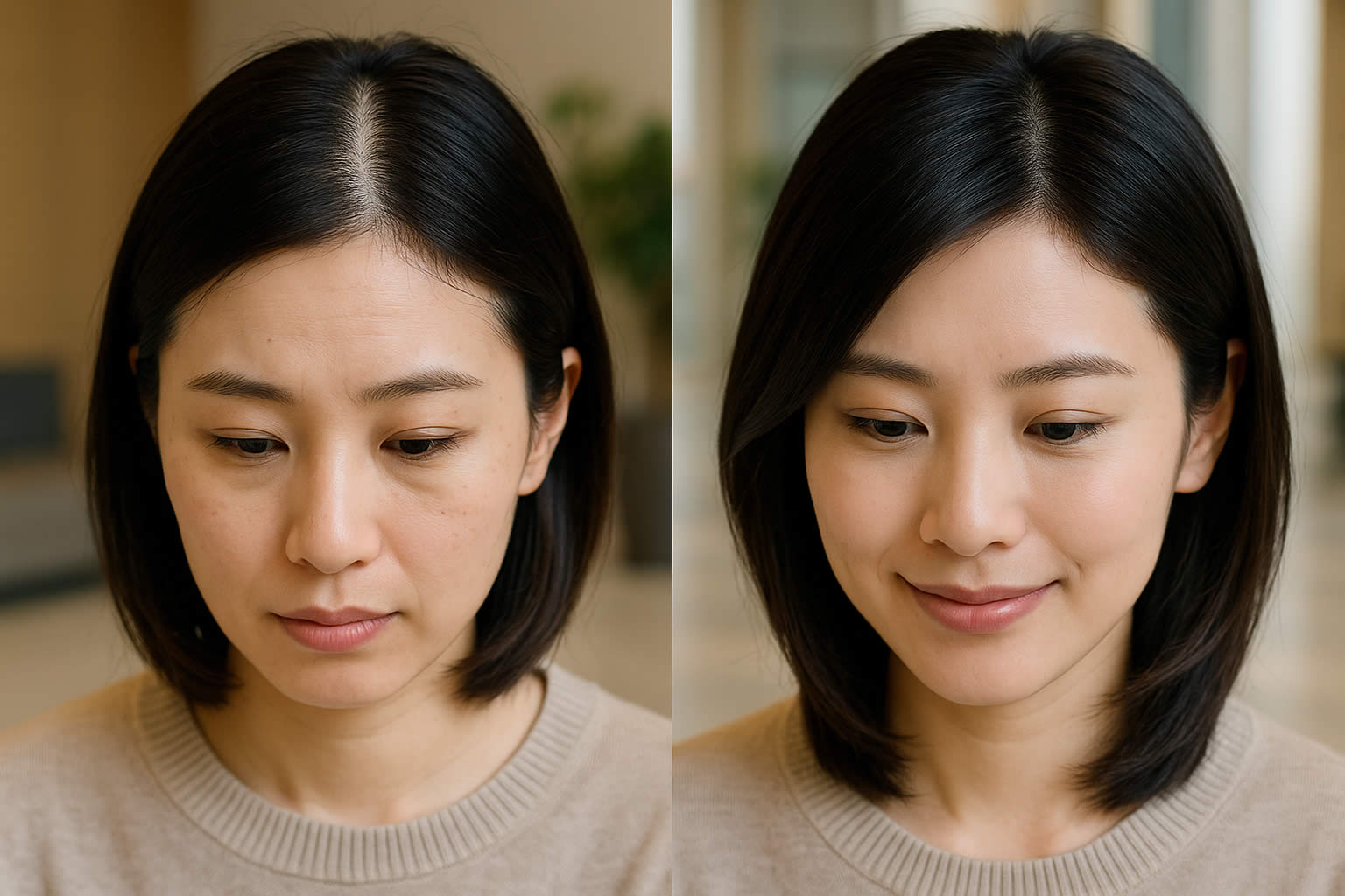 実際に行った女性の声・ビフォーアフター